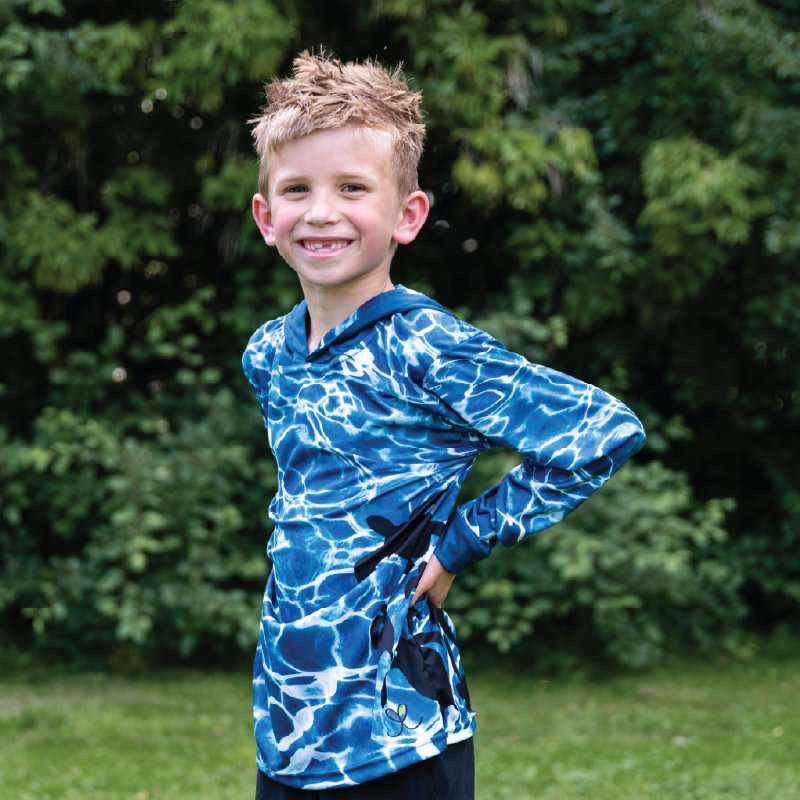 Sea Turtle Kids long sleeve hoodie
